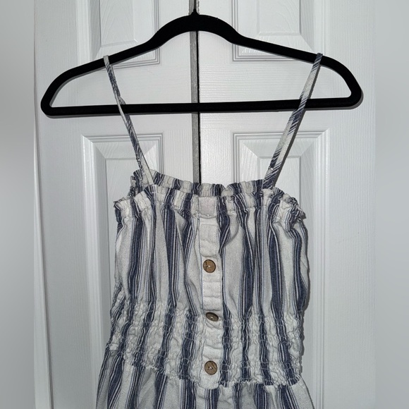 Cisono Blue and White Striped Dress size Medium - Picture 3 of 6